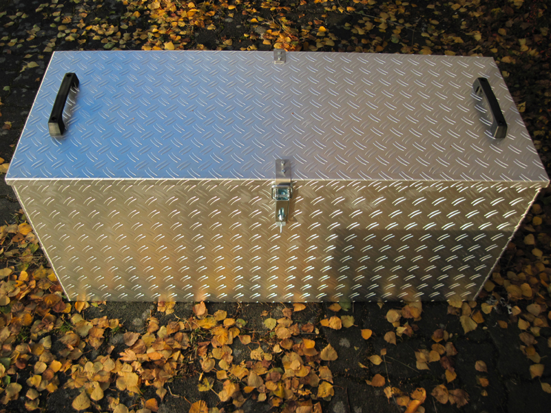 HECK-PACK -KULJETUSBOXI - ALU - 4 KOKOA